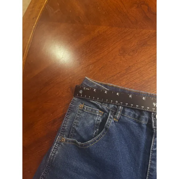 American Eagle Unbranded Barrel Jeans Womens Size L - Image 8