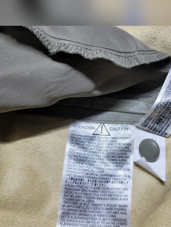 Zara Faux Leather Belted Mini Dress Size S - Image 8