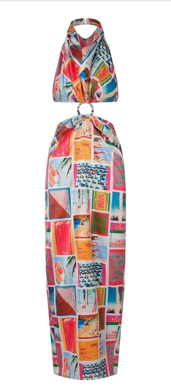 Print dress Multiple Size M - Image 2