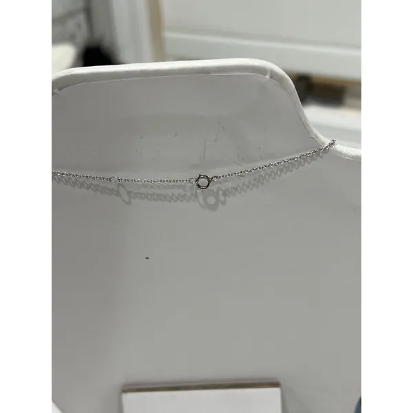 Sterling Silver 925 Amulet Hamsa Hand CZ Pendant‎ Necklace Charm Minimalist - Image 3