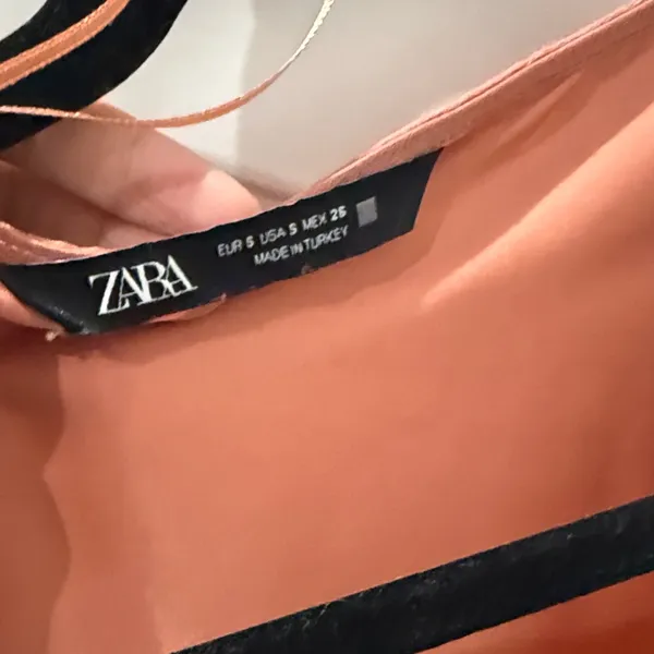 Zara Women's Blush Wrap Blouse - Image 5