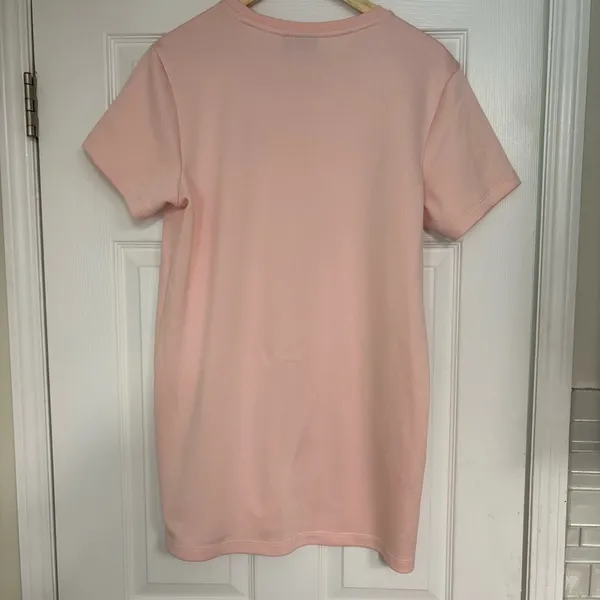 Adidas Light Pink Mesh Dress‎ Size Medium - Image 2