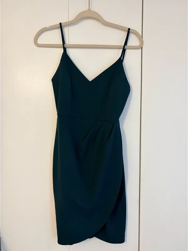 Lulus Teal Blue Mini Dress - Image 2
