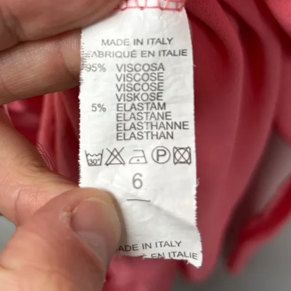 Unbranded Womens Maxi Dress Size 6 Pink Embellished Waist Sleeveless Sundress - Image 8