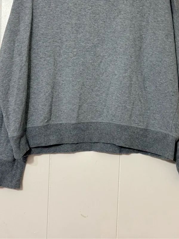 Vuori Cleo Mock Neck Sweatshirt Gray Pullover Relaxed Lounge Athleisure Size S - Image 11