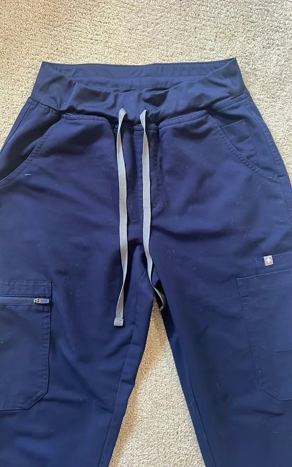 FIGS Navy Blue Scrub Pants - Image 2
