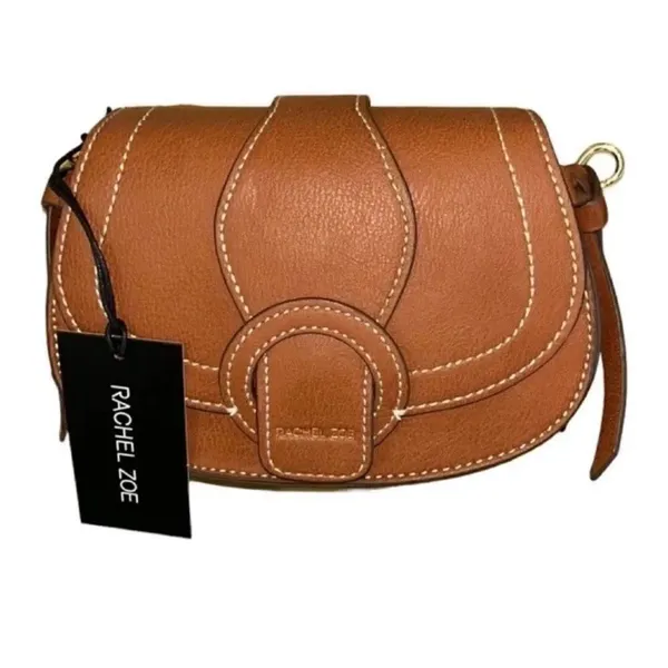 Rachel Zoe Vegan Leather Brown Crossbody/ Belt Bag. NWT - Image 3