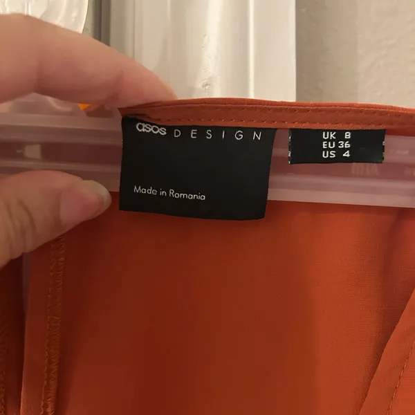 Women’s Rust Jumpsuit Size 4 - Image 6