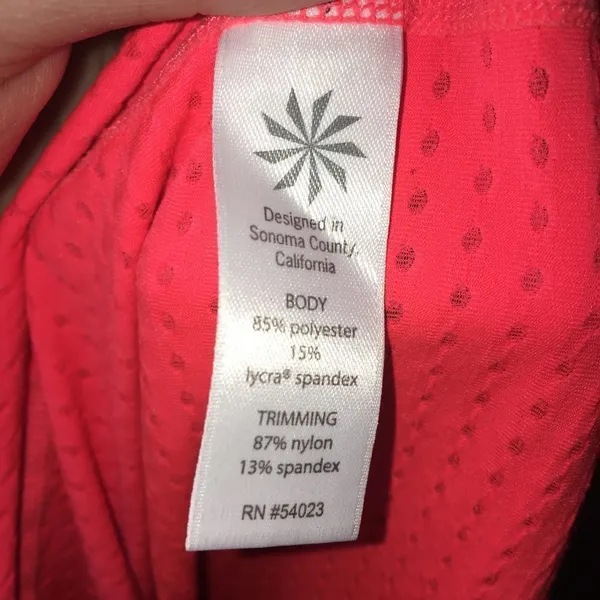 Athleta Renew ribbed racer back athletic tank top - Image 4