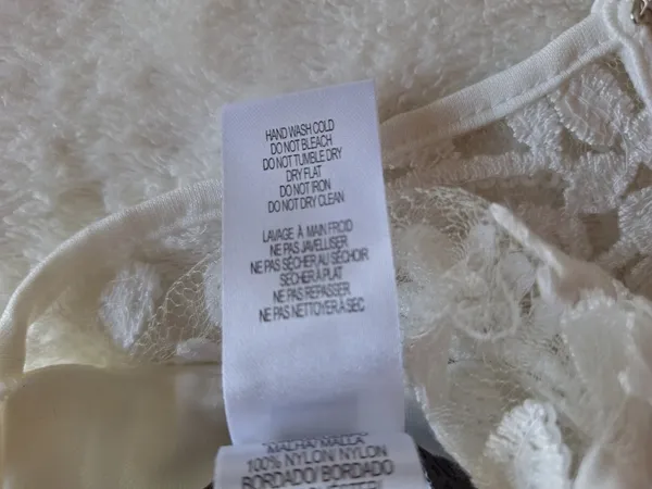 Donna Ricco David's Bridal NWT Ivory Lace Sequin Dress Size 2 - Image 14