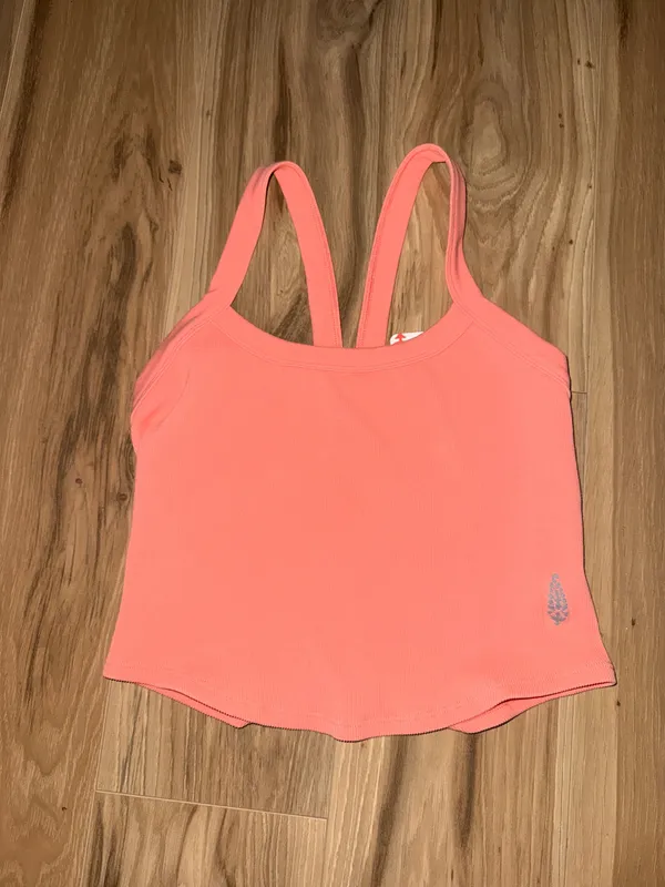 Free People Movement All Clear Pink Cami - Image 3