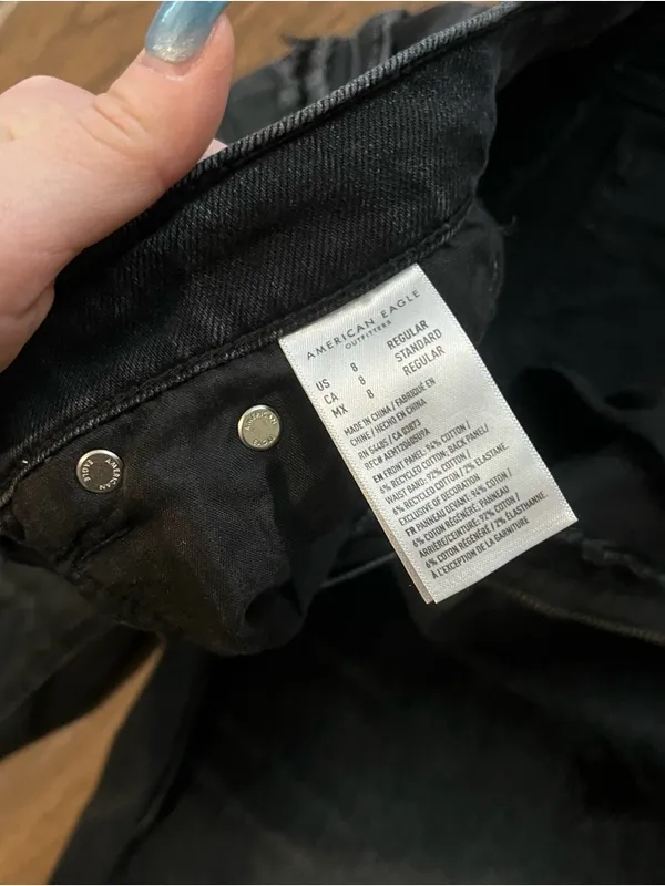 American Eagle jeans size 8 - Image 6