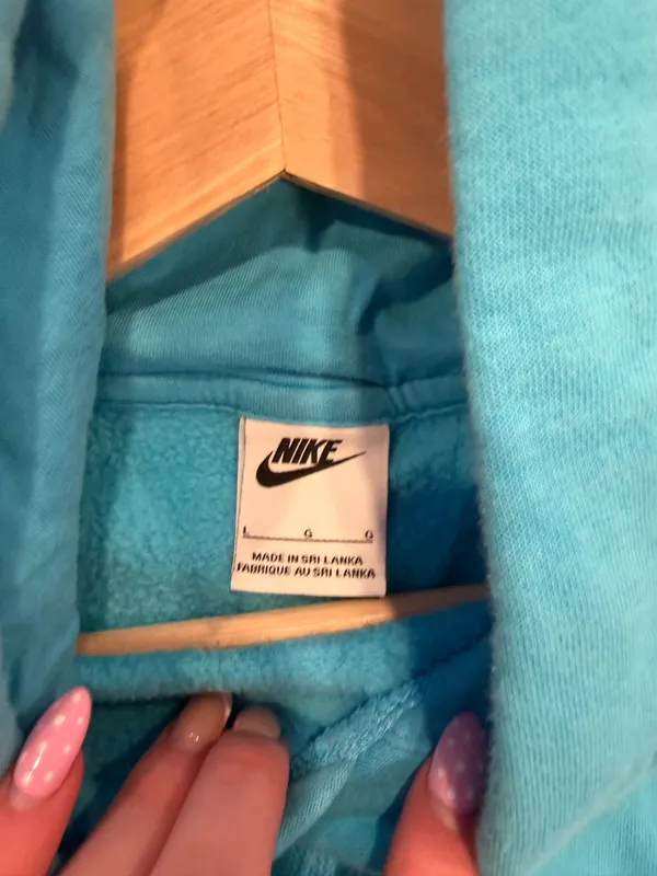 blue nike hoodie - Image 2