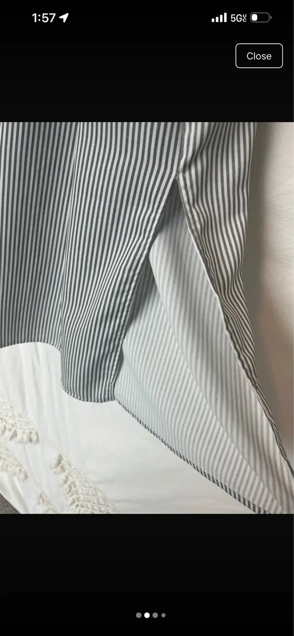 A New Day Striped V Neck Dress. XS - Image 5
