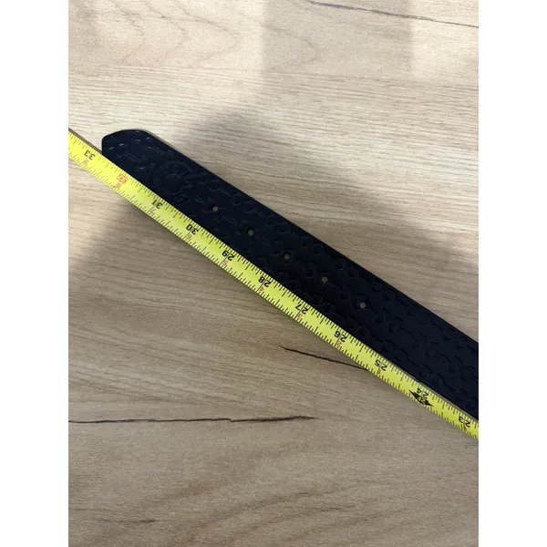 Dover Saddlery Bit By Bit‎ Belt Embossed Leather Equestrian Women Sz 28 Black - Image 8
