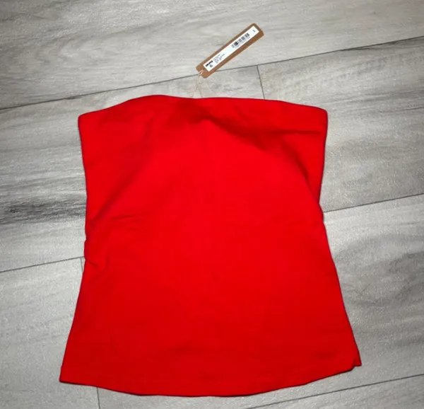 SKIMS Cotton Jersey Tube Top XS - Image 3