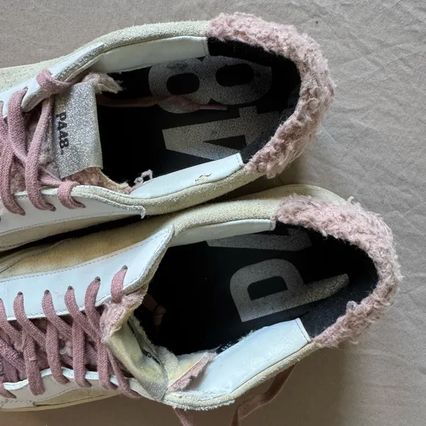P448 John Faux Shearling Trim Sneaker - Image 13