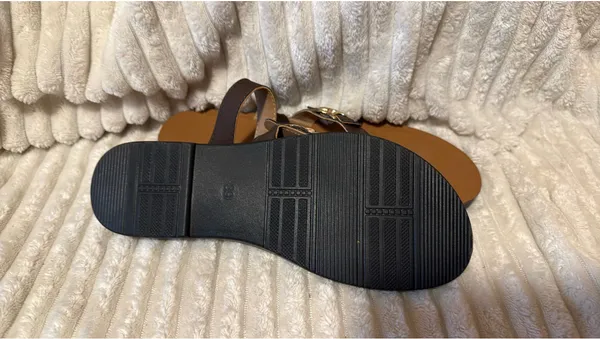 Sandals Brown Size 8.5 - Image 2