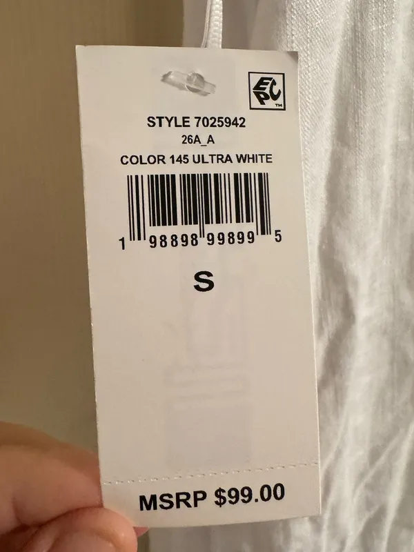 CeCe White V-Neck Sleeveless Mini Dress - Image 2