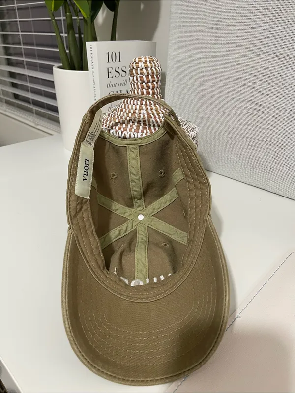 VUORI unisex green embroidered hat cap baseball workout travel - Image 4