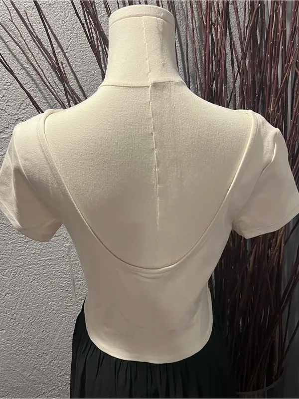 🌺A New Day Black And White Short Sleeve Maxi Dress Size Medium🌺 - Image 6