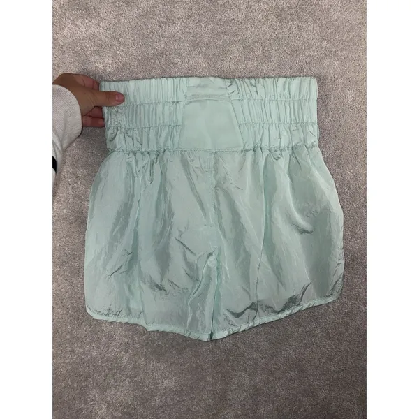 FP Movement The Way Home Shorts Women's M Mint Green Lined High Rise Free People - Image 5