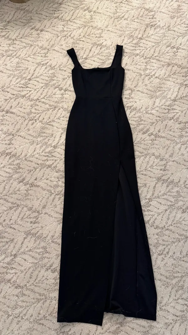 Windsor Long Black Dress - Image 4