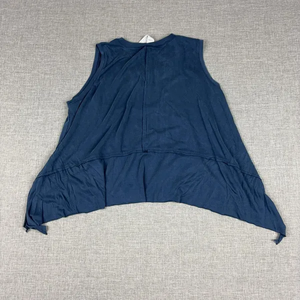 Ododos Tank Top Womens Small Blue Asymmetrical Hem Lightweight Athletic Yoga - Image 7