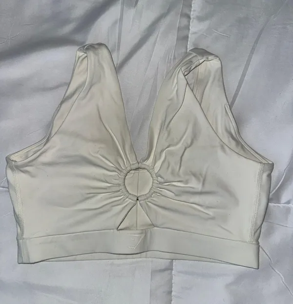 Gymshark X Whitney White Bra - Image 2