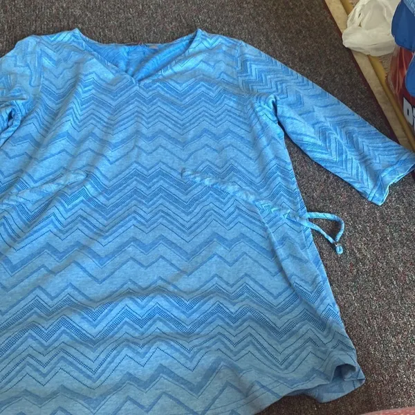 Merrell large blue blouse‎ - Image 2