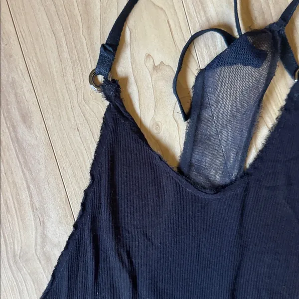 Black Sleeveless Maxi Dress - Image 2