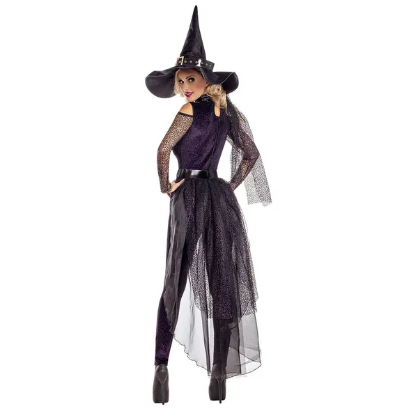 NEW Party King The Witch is Back Sexy Midnight Witch Costume Size Small - Image 4