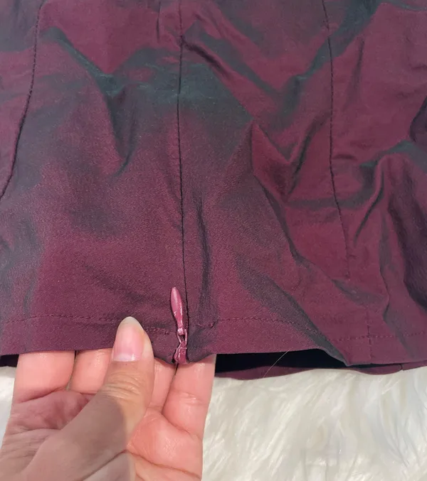Iridescent Tube Top Red Size XS - Image 3