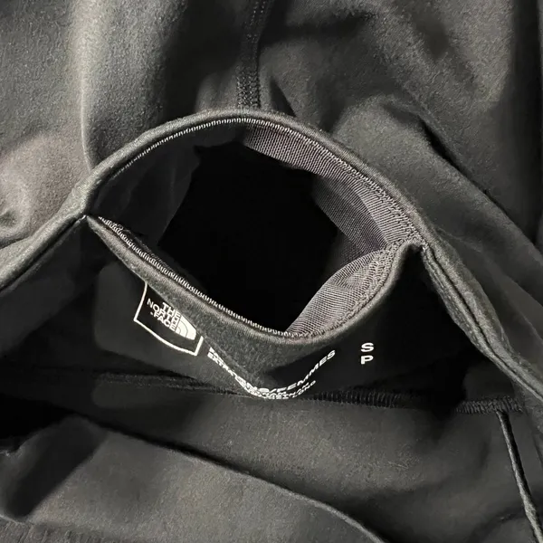 The North Face Biker Shorts‎ Womens Small Black High Rise Pockets Athletic Gym S - Image 7