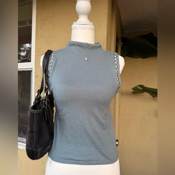 Zara  Studded Tank Top - Image 2