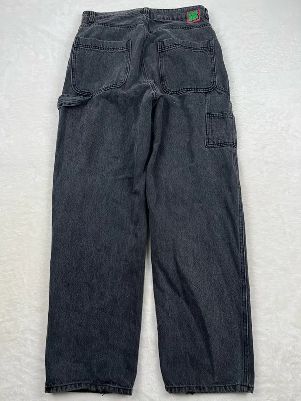 Empyre Tori 90s Carpenter Jeans Women’s 9 Black Charcoal Baggy Skate - Image 3