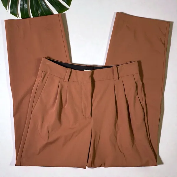 Aritzia Sunday Best Harvey Pants in Epicurean Brown - Image 6