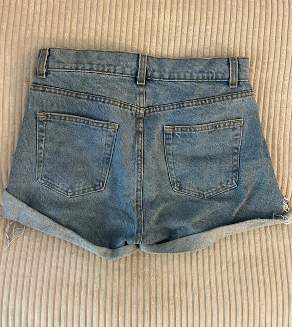 S Brandy Melville Jean Shorts - Image 3