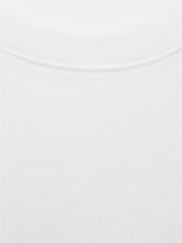 Mango Cotton Short-Sleeved T-Shirt NWT White Small - Image 4