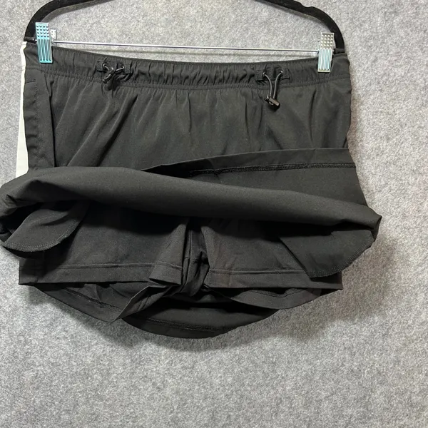 Danskin Now Skort Womens Large 12/14 Black‎ White Athletic Tennis Golf Skirt - Image 5