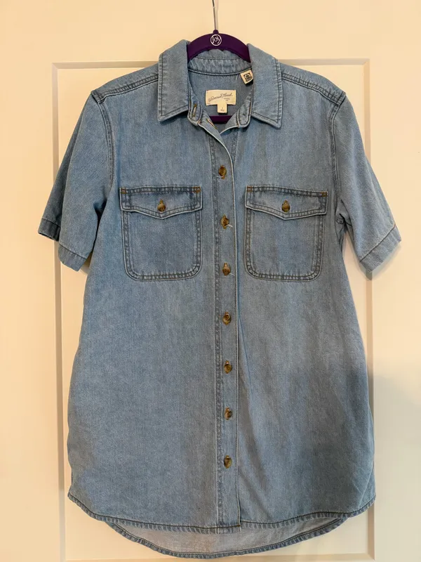 Universal Threads Bottom Up Denim Dress - Image 2