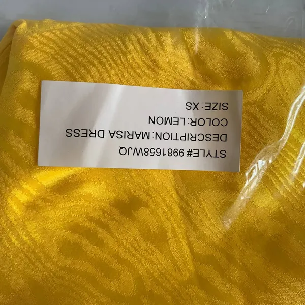 NWT Ronny Kobo Marisa Dress‎ in Lemon Yellow - Image 6