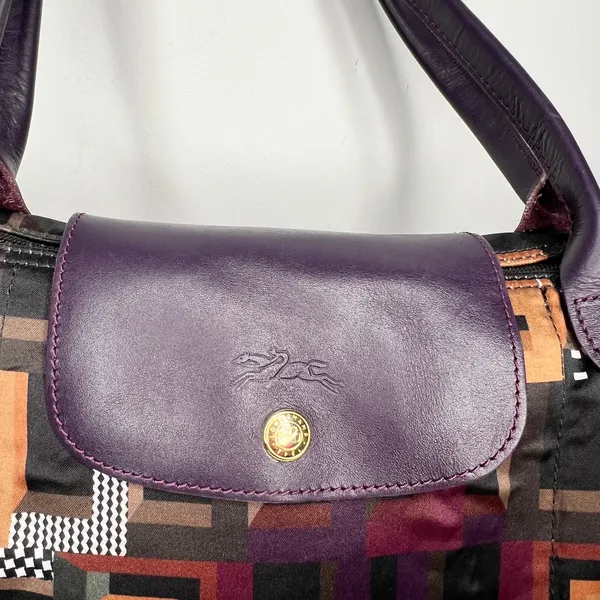Longchamp Le Pilage Art Walk Tote Bag - Image 9