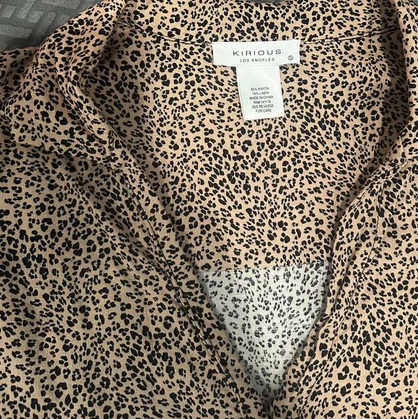 Kirious Los Angeles leopard print top - Image 2