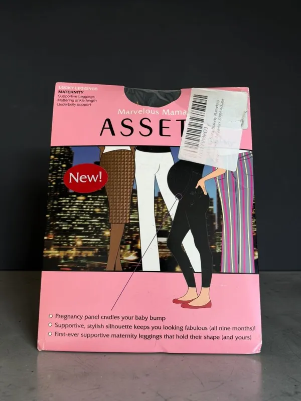 SPANX Assets Black Maternity Lucky Leggings NEW Size 2 - Image 2