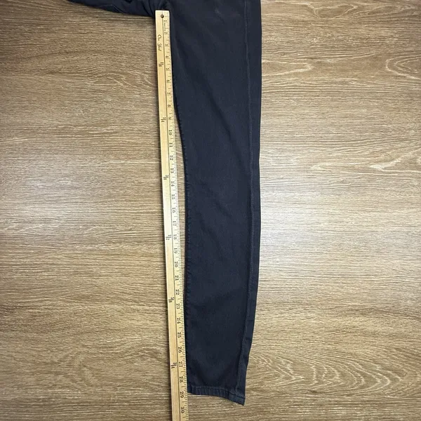 7 For All Mankind Gwenevere Skinny Jeans Women's Size 28 Black Stretch Designer - Image 9