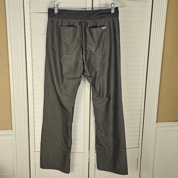 Figs Womens Gray‎ Livingston Basic Scrub Pants Small - Image 2