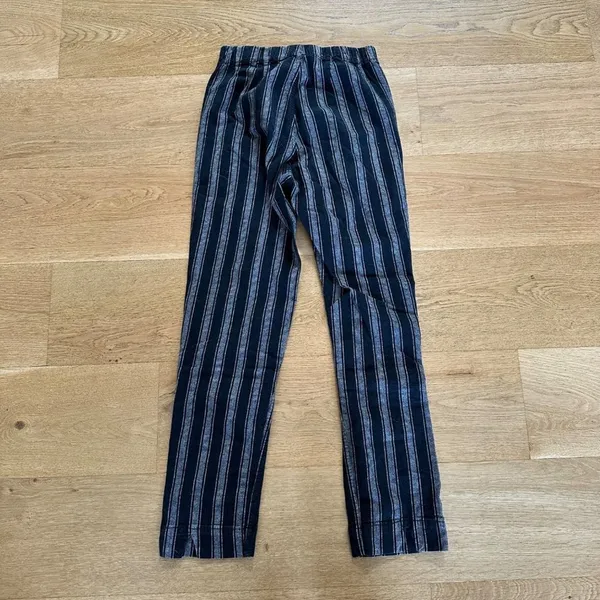 Brandy Melville - Striped Straight Leg Pants in Black & Gray - Image 4