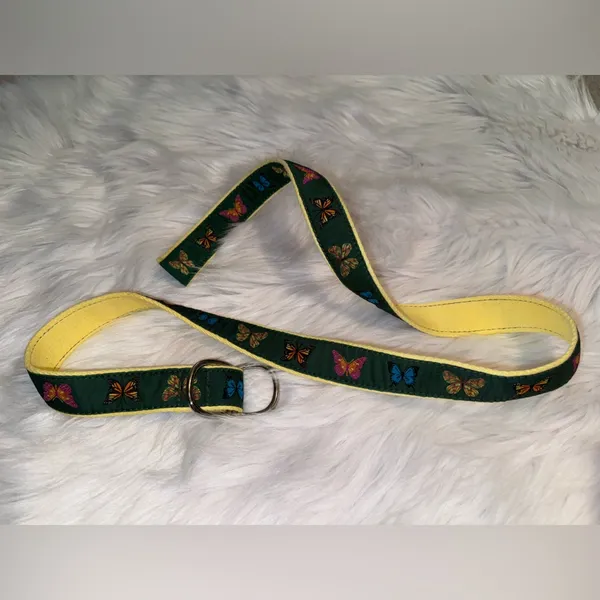 Preston Butterfly Ribbon D-ring belt - Image 3