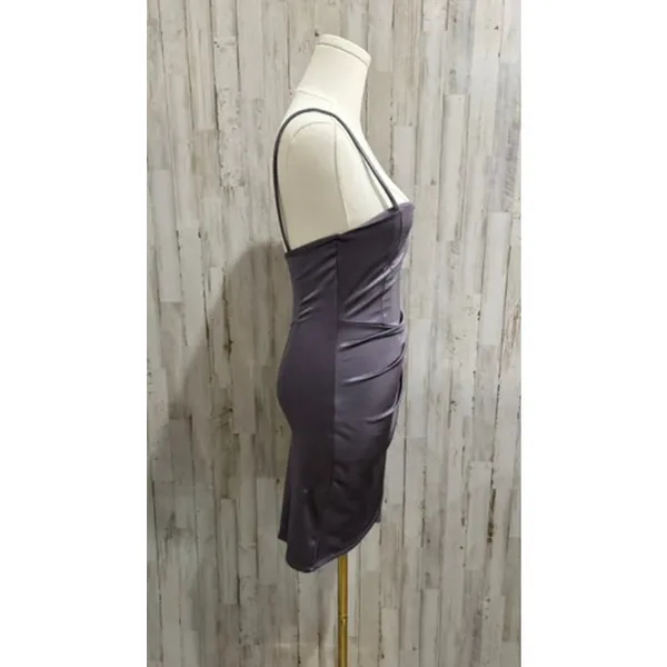 Windsor‎ Dress Womens Size Small Purple Ruched Bodycon Mini Cowl Neck Party - Image 7